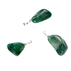 Chalcedón zelený Trommel prívesok prírodný kameň M, cca 2,5 cm, kameň lásky, radosti Chalcedón zelený Trommel prívesok prírodný kameň M, cca 2,5 cm, kameň lásky, radosti