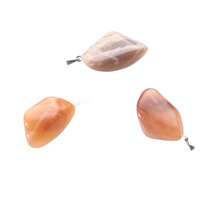 Mesačný kameň Troml prívesok prírodný kameň, 2,2 - 3 cm, 1 kus, kameň osudu