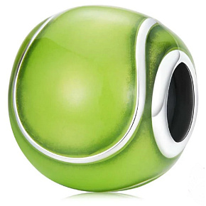 Prívesok Striebro 925 Tenisová loptička, korálik na náramku šport