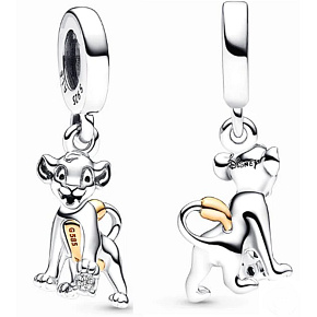 Prívesok Striebro 925 Disney 100. výročie, Leví kráľ - Simba, prívesok na náramok