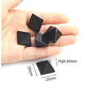 Obsidian čierny Pyramída prírodný kameň 2 x 2 x 1,6 cm čistí - energia - harmónia - emócie 1 kus, kameň záchrany