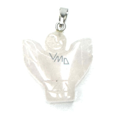 Anjelský kremeň, prívesok anjelských krídel prírodný kameň ručne brúsený 25 x 21 x 5 mm, najdokonalejší liečiteľ Anjelský kremeň, prívesok anjelských krídel prírodný kameň ručne brúsený 25 x 21 x 5 mm, najdokonalejší liečiteľ