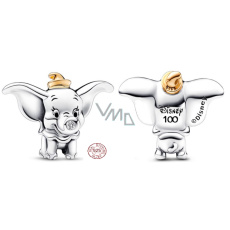 Prívesok Striebro 925 Disney 100. výročie Dumbo Sloník Korálkový náramok Rozprávka