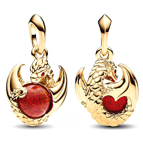 Strieborný prívesok 925 Game of Thrones Dragon, prívesok na náramok, film