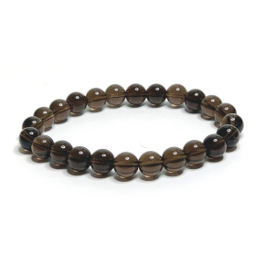 Náramok z elastického prírodného kameňa, guľôčka 8 mm / 16 - 17 cm, kameň realizácie snov