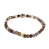 Spinel farebný fazetový náramok elastický prírodný kameň 4 mm / 16 - 17 cm