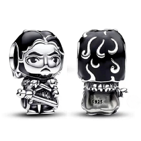 Prívesok Striebro 925 Hra o tróny Joh Snow, náramok korálek, film