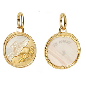 Charm Sterlingové stříbro 925 Kůň, přívěsek na náramek, symbol svobody, síly a životního pohybu, zvíře