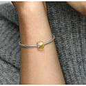 Prívesok Striebro 925 Shooting star Murano glass bead on bracelet universe