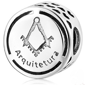 Prívesok Striebro 925 Architektúra, korálek na náramku