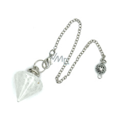 Křemenné kyvadlo prírodný kameň na veštenie, veštenie 2,5 x 2 cm, najdokonalejší liečiteľ Křemenné kyvadlo prírodný kameň na veštenie, veštenie 2,5 x 2 cm, najdokonalejší liečiteľ